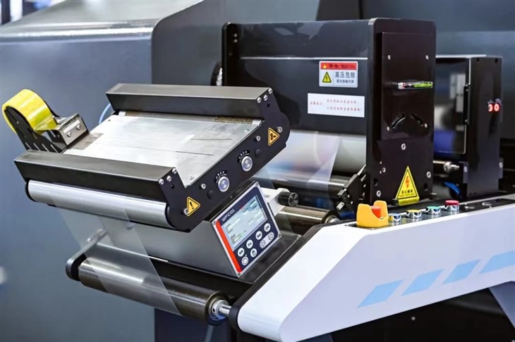 Hybrid Digital Label Printing And Varnishing Machine