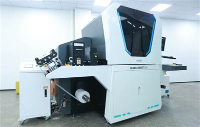 Pencetakan Inkjet Digital Roll To Roll Printer Label Tinta UV